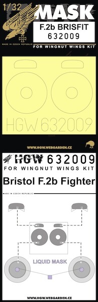 Bristol Fighter F2b mask (Wingnut)  HGW632009