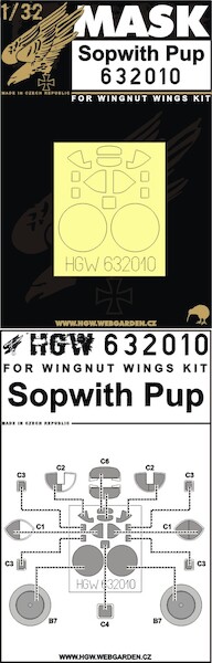 Sopwith Pup mask (Wingnut)  HGW632010