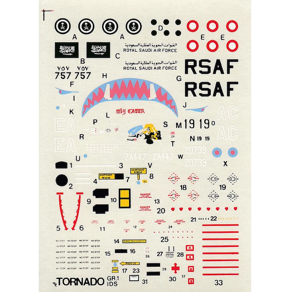 Tornado GR1/IDS (RSAF, RAF, AMI)  HDL72001
