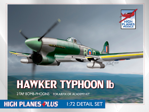 Hawker Tyhoon MK1b 'Bomb Phoons 2TAF RAF WW2 (Airfix/Academy)  HPL072002