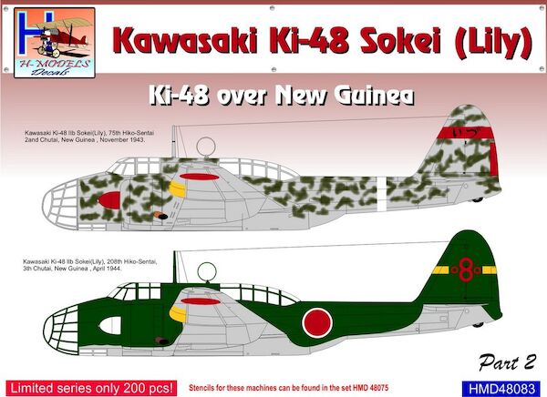 Kawasaki Ki48 'Lily' over New Guinea, Pt.2  HMD48083