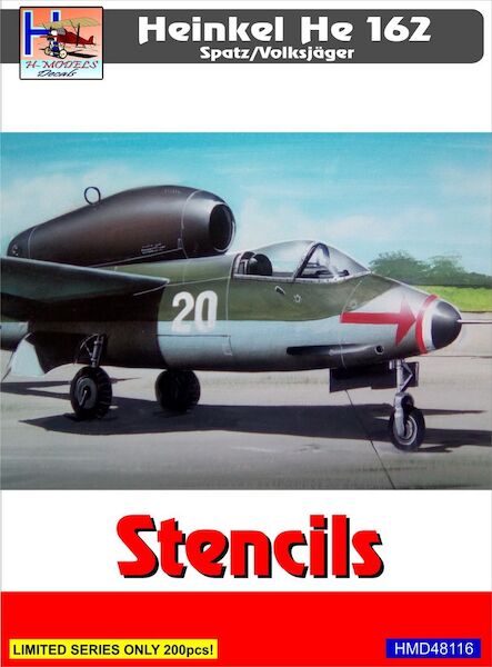 Heinkel He162 Stencils  HMD48116