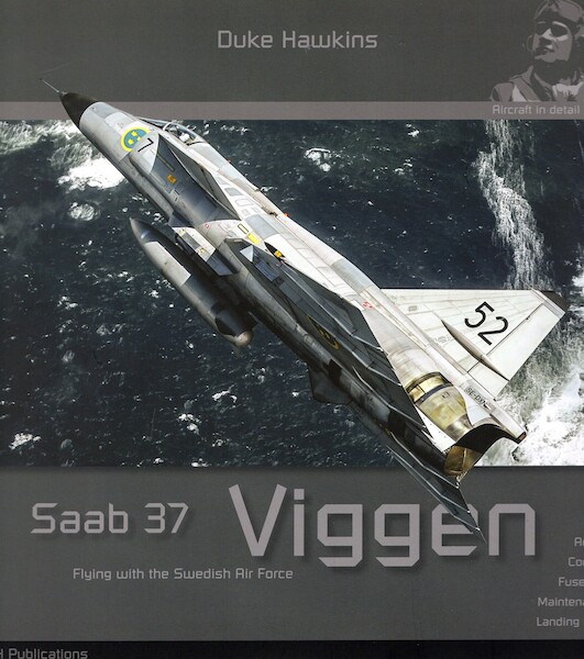 Saab AJ37 Viggen flying with the Swedish Air Force  007