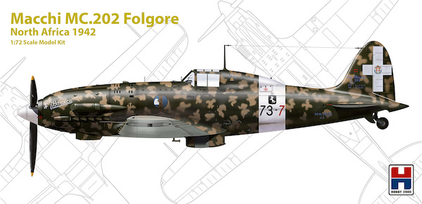 Macchi MC202 Folgore (North Africa 1942)  72006