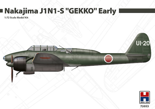 Nakajima J1N1-S "GEKKO" Early  72053