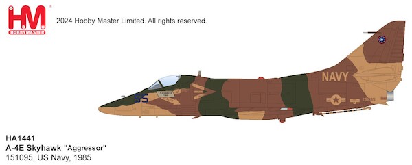 A4E Skyhawk "Aggressor" 151095, US Navy, 1985/86  HA1441