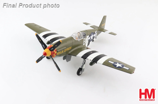 P51B Mustang USAAF "Berlin Express" 324823, Lt. Bill Overstreet, 363rd FS, 357th FG, 1944  HA8514