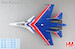 Sukhoi SU30SM Flanker Russian Knights, Russian Air Force, 2019 (with decals from No. 30 to 37)  HA9503B