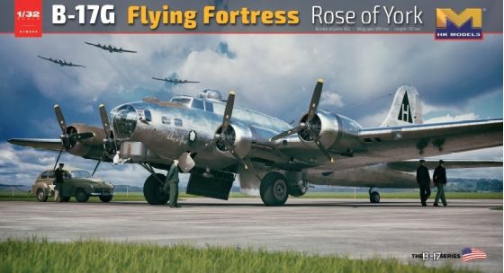 Boeing B17G Flying Fortress "Rose of York"  - Limited edition  (RESTOCK)  01e044