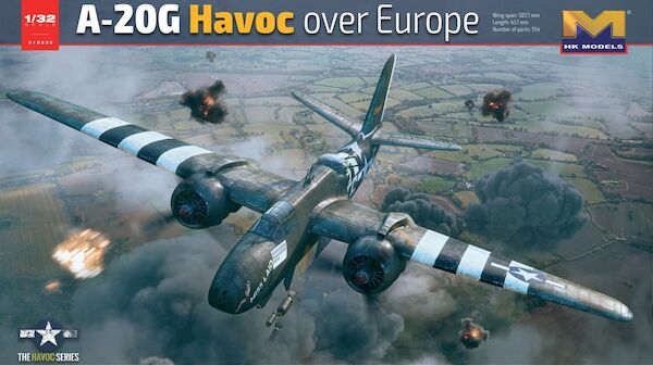 Douglas A-20G Havoc over Europe  01E39