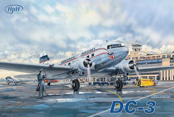 Douglas DC3 Airliner (Continental)  HPH32050L