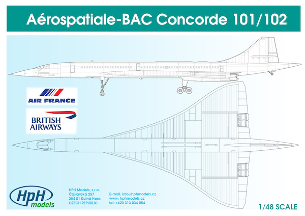 BAC Concorde 101/102  HPH48038L