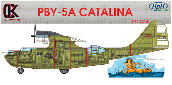 PBY5A Catalina Cutaway (BACK IN STOCK)  HPHCUT3201L