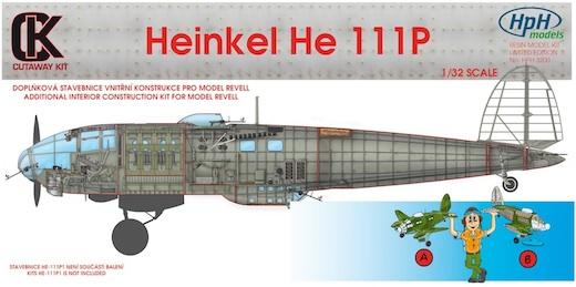 Heinkel He111P Cutaway set (Revell)  HPHCUT3202