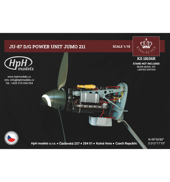 Power unit Junkers Ju87D/G (JUMO 211)  HPHKS18106R