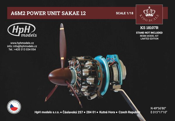 Power unit Mitsubishi A6M2 Zero (SAKAE 12)  HPHKS18107R