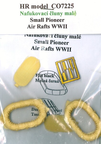Small pioneer Air Rafts, inflatable Dingy WW2  co7225