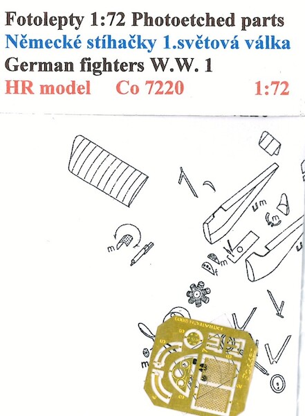 German fighters WW1 Detail set  HCO7220