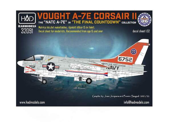 Vought A7E Corsair II (US Naval Air test Centre - The Final Countdown)  HAD32091
