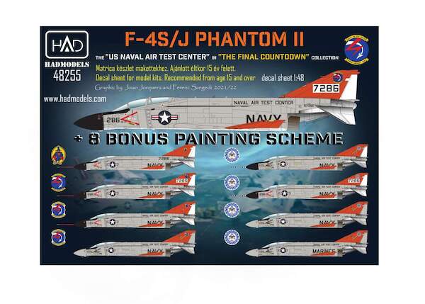 F4S/J Phantom (US Naval Test Centre." "The Final Countdown")  HAD48255