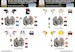 Helmet and dress Sewing Patches for F4's of VF-84 Jolly Rogers, VF-111 Sundowners, VX4, VF74 Be-Devillers and VF96 Fighting Falcons HADE72009