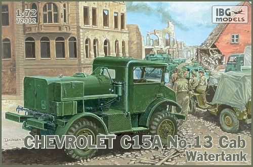 Chevrolet C15A No13 Cab, Watertank lorry  72012