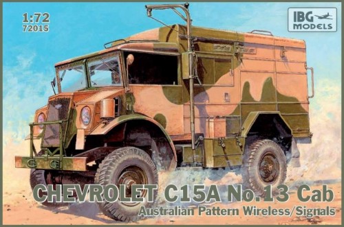 Chevrolet C15A No13 Cab, Australian Pattern Wireless/Signals lorry  72015