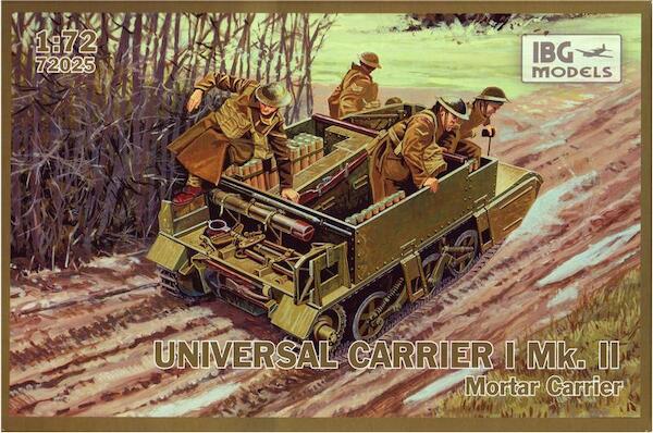 Univeral Carrier II Mortar carrier  72025