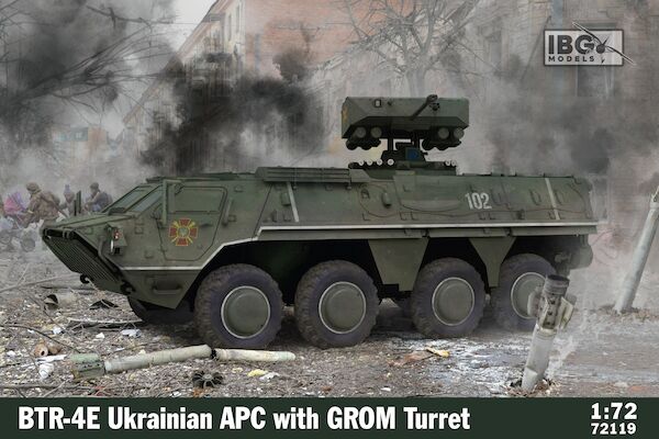 BTR4E Ukrainian APC with GROM Turret  72119