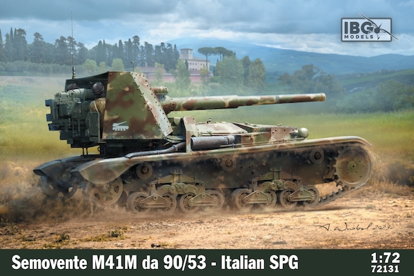 Semovente M41M da 90/53 - Italian Selfpropelled Gun -  72131