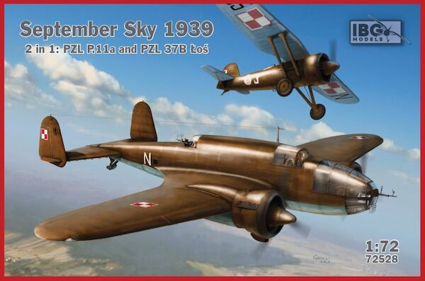 September Sky 1939;  PZL P.11A and PZL37B Los  72528