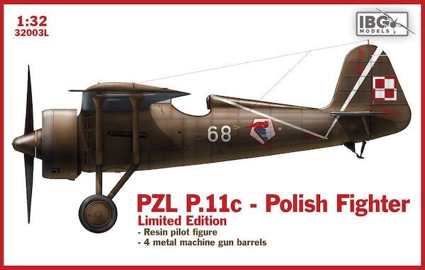 PZL.P11C Fighter Limited edition (BACK IN STOCK!)  IBG32003L