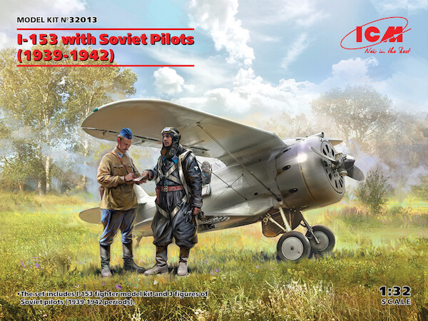 Polikarpov i-153 with Soviet Pilots (1939-1942)  32013
