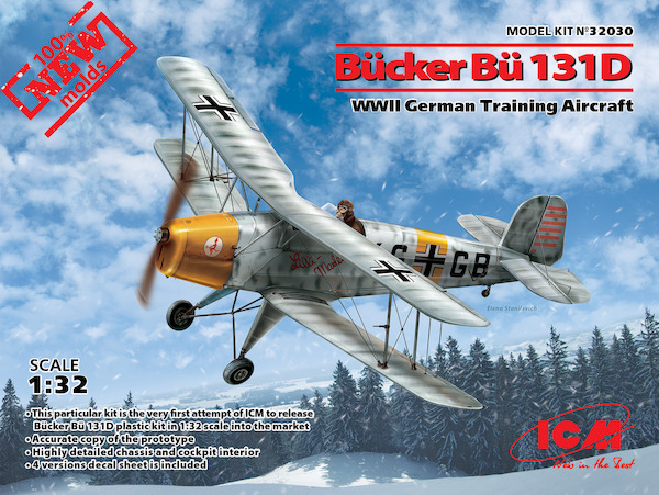 Bcker B131D WWII German Training Aircraft  32030