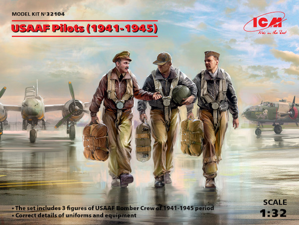 USAAF Pilots 1941-1945 (3 figures)  32104