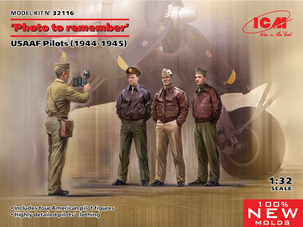 "Photo to Remember"US Pilots (1944-1945) (4 fig.)  32116