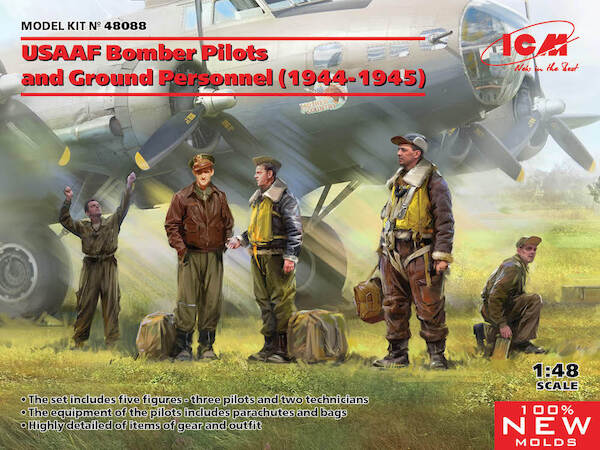 USAAF Bomber Pilots and Ground Personnel (1944-1945)  48088