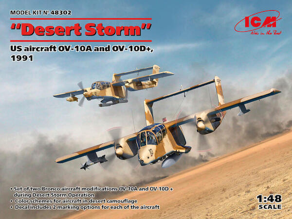 North American OV-10A and OV10D+ Bronco - Desert Storm 1991  48302
