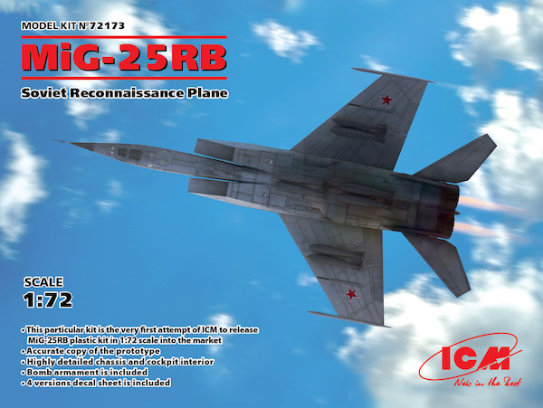 Mikoyan MiG-25RB Foxbat  72173