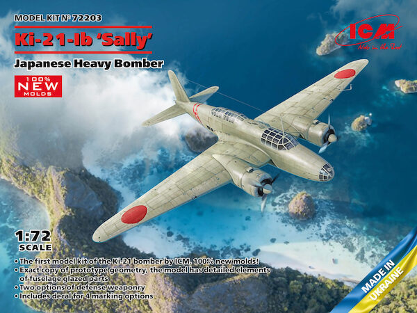 Nakajima Ki-21-Ib 'Sally', Japanese Heavy Bomber  72203