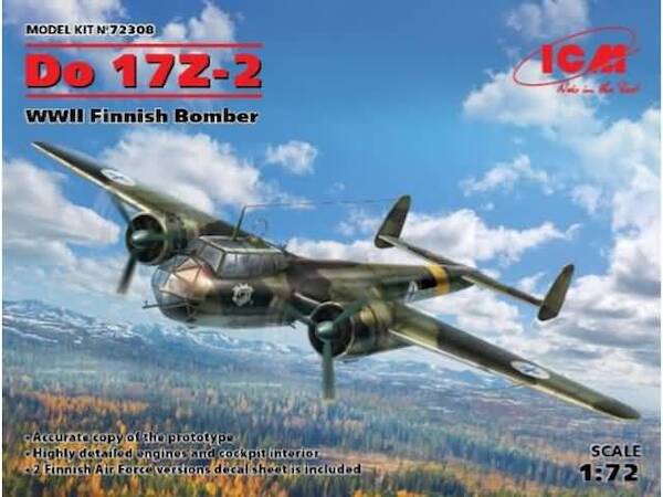 Dornier Do17Z-2 Finnish Bomber  72308