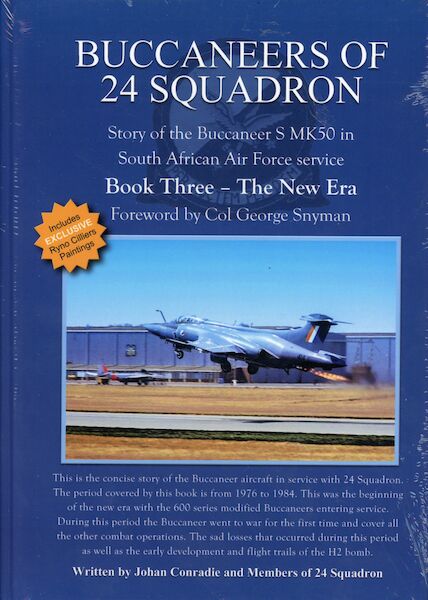 Buccaneers of 24 Sqn, Story of the Buccaneer S50 in SAAF service, Book Three - The new Era (BACK IN STOCK)  9781776400008