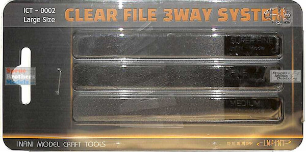 Clear File 3Way System (Large)  ICT-0002