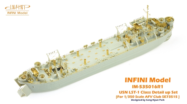 USN LST-1 Class Detail up set (AFV)  IM-535016R1