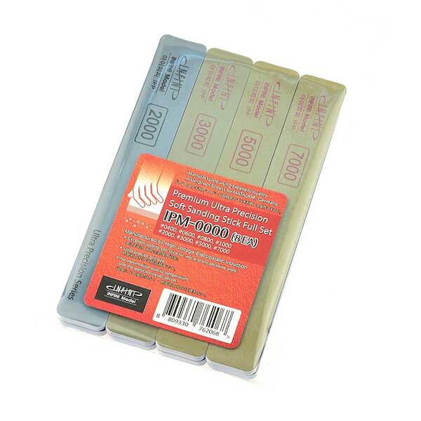 Premium Ultra Precision Soft Sanding Sticks (Full Set of 8)  IPM-0000