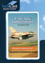 Israeli AF F16I `Sufa` Conversion Kit (Hasegawa F16B/D)  48015