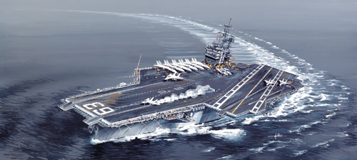 USS Kitty Hawk CV-63  5522