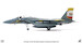 McDonnell Douglas F15C Eagle USAF California ANG 194th Fighter Squadron 84-0004,  75th Anniversary Edition, 2018  JCW-72-F15-013