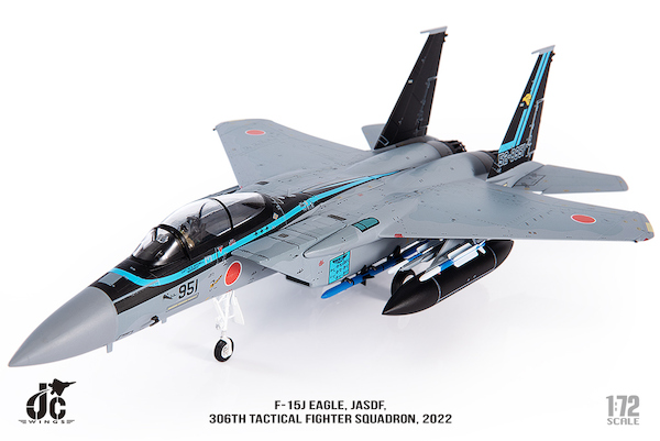 McDonnell Douglas F15DJ  JASDF, 306th Tactical Fighter Squadron, 2022  JCW-72-F15-022