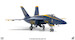 F18E Super Hornet US Navy, Blue Angels 1, 2021  JCW-72-F18-009